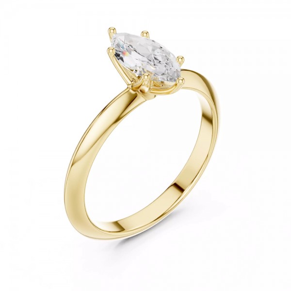 Alper Bey İçin Özel Sipariş Tektaş Yüzük  OS9826