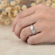 Unisex Vintage Dallı Tasarım Alyans MYA905