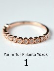 FLORA VINTAGE TASARIM MORGANİT YÜZÜK MY2424