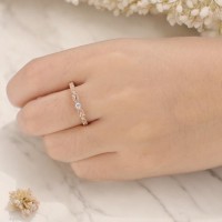 0.23 CT. Vintage Tektaş Pırlanta Yüzük MY0009
