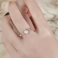 Gül Kesim Elmas Ve Pırlanta Vintage Yüzük