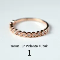 0.56 Karat Pırlanta Tektaş Vintage Bendis Yüzük 