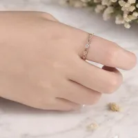 0.23 CT. Vintage Tektaş Pırlanta Yüzük MY0009